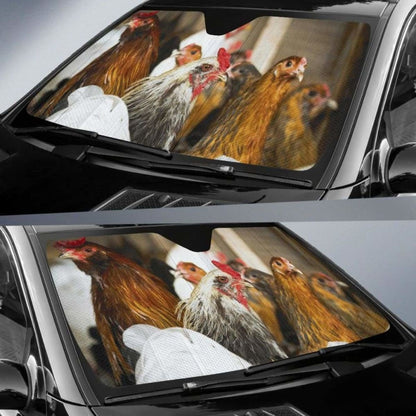 Auto Sun Shades - Chicken