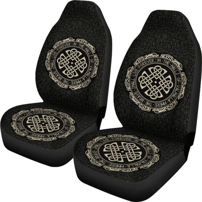 Viking Symbol Car Seat Covers