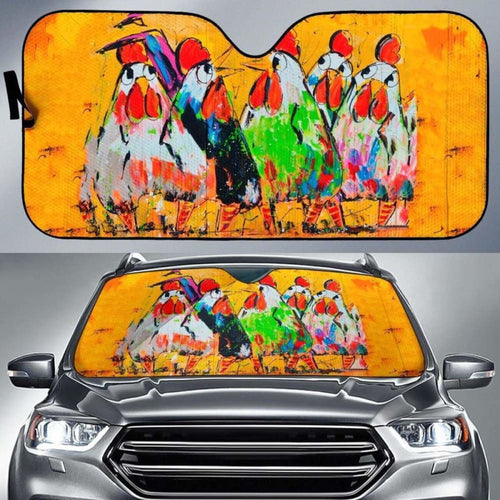 Auto Sun Shades - Chicken
