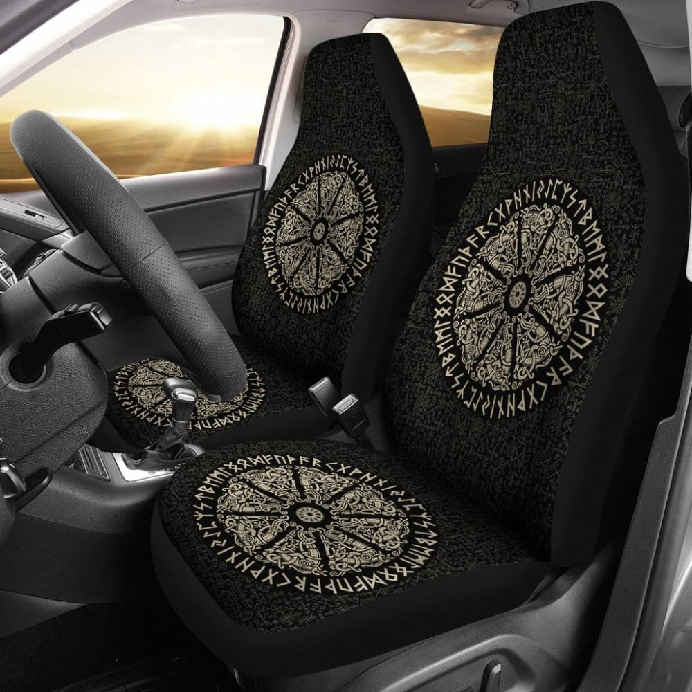Viking Symbol Car Seat Covers