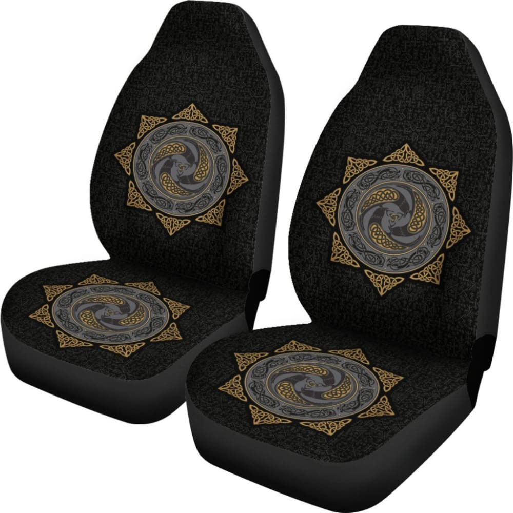 Viking Symbol Car Seat Covers