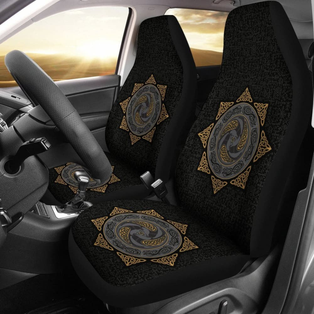 Viking Symbol Car Seat Covers