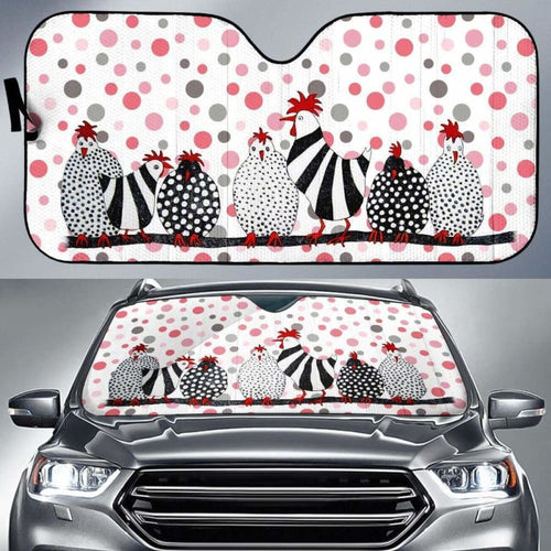 Auto Sun Shades - Chicken
