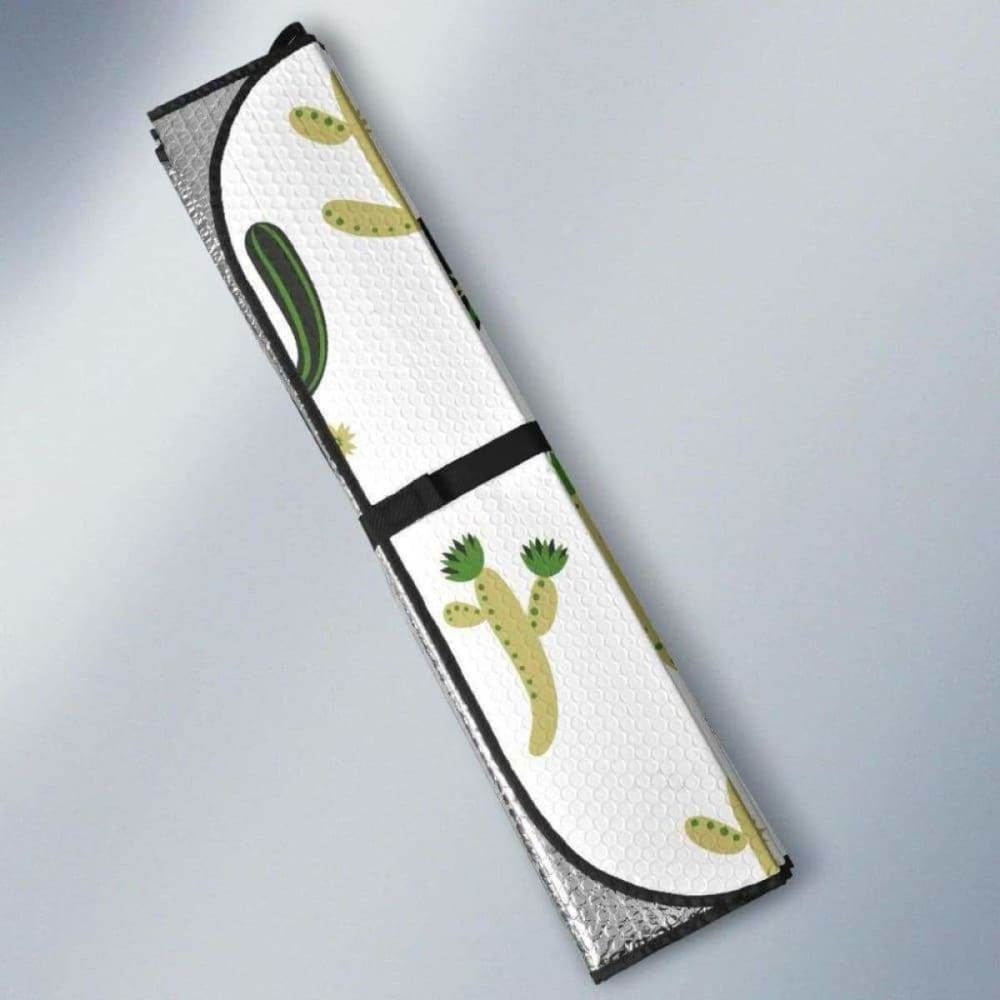 Cute Cactus Pattern Car Auto Sun Shades