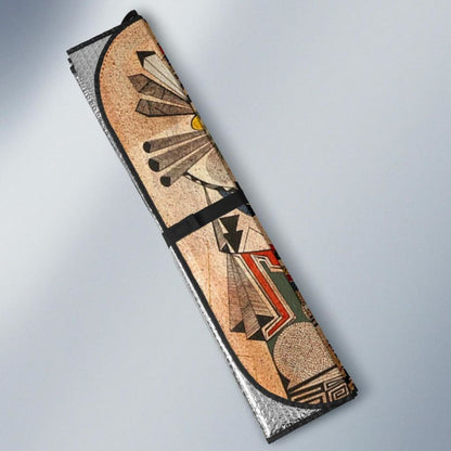 Native American Culture Pattern Auto Sun Shades