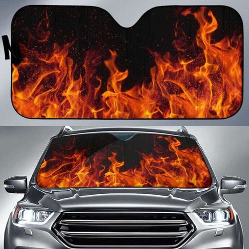 Fire Car Sun Shades