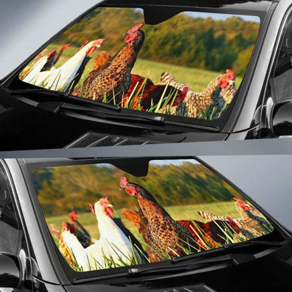 Auto Sun Shades - Chicken