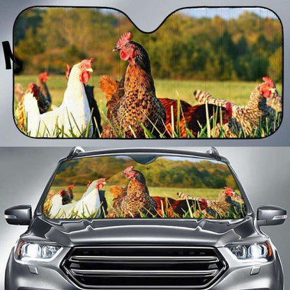 Auto Sun Shades - Chicken