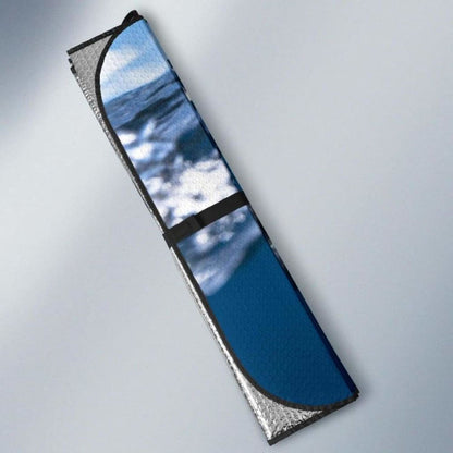 Dolphins Underwater HdK Car Sun Shade