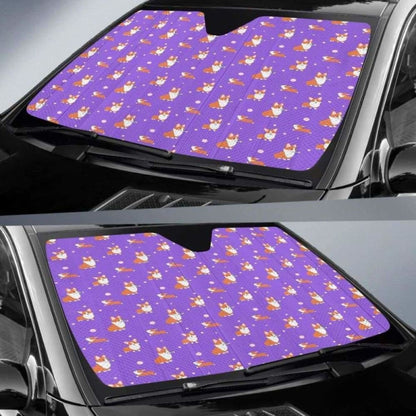 Corgi Car Auto Sun Shades