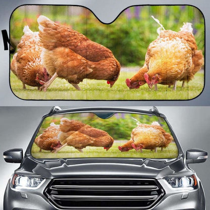 Auto Sun Shades - Chicken