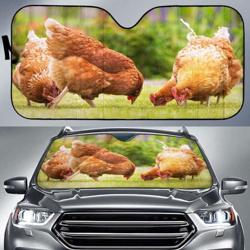 Auto Sun Shades - Chicken