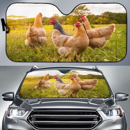 Auto Sun Shades - Chicken