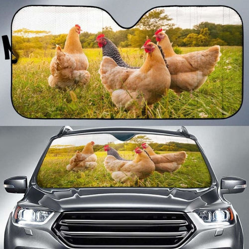 Auto Sun Shades - Chicken