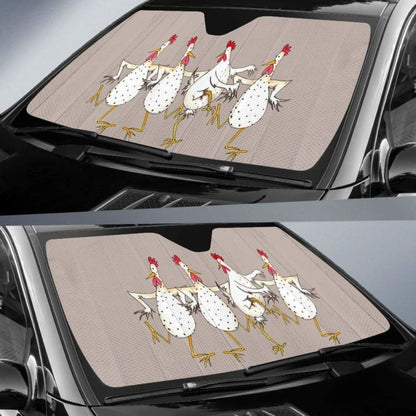 Auto Sun Shades - Chicken