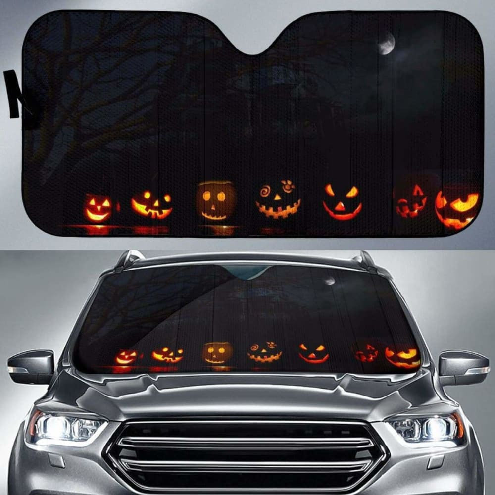 Halloween Dark Pumkins Sun Shade Amazing Best Gift Ideas
