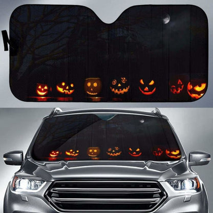 Halloween Dark Pumkins Sun Shade Amazing Best Gift Ideas