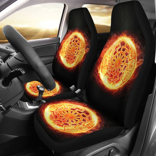 Viking Symbol Car Seat Covers
