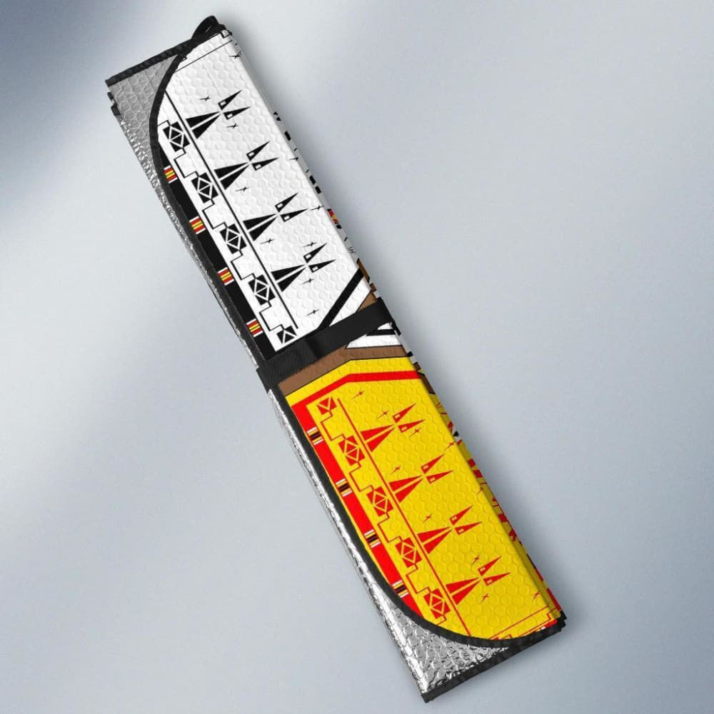 Medicine Wheels Native American Design Auto Sun Shades