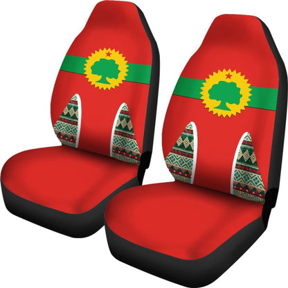 Oromo Car Seat Covers Africa Pattern Style