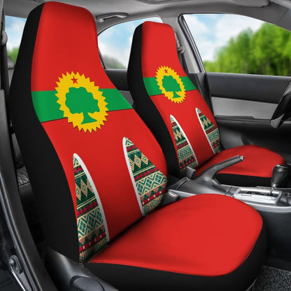 Oromo Car Seat Covers Africa Pattern Style