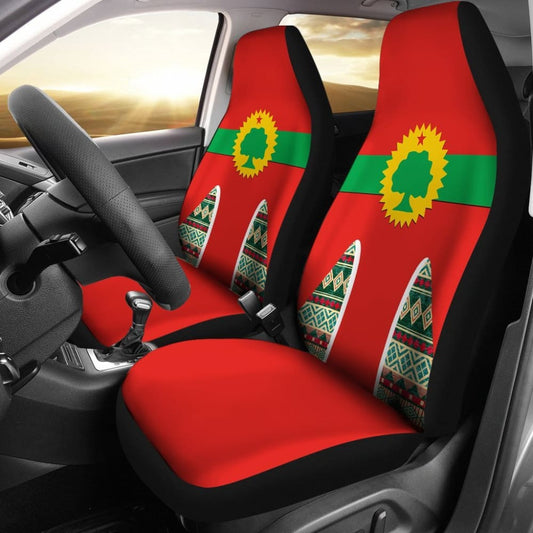 Oromo Car Seat Covers Africa Pattern Style