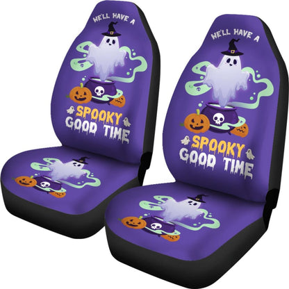 We'll Have A Spooky Good Time Halloween Funny Moments Car Seat Covers