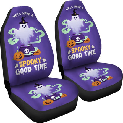 We'll Have A Spooky Good Time Halloween Funny Moments Car Seat Covers