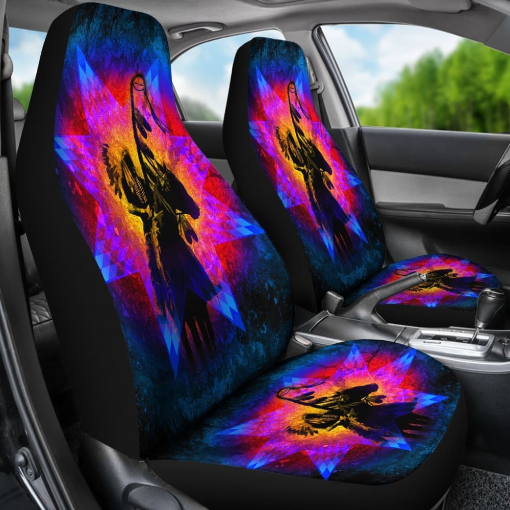 New Native American Chief Car Seat Covers