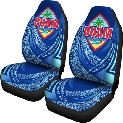 Guam Car Seat Covers - Polynesian Patterns Sport Style -
