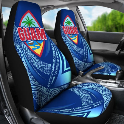 Guam Car Seat Covers - Polynesian Patterns Sport Style -