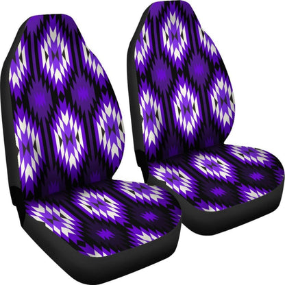 Native Design Car Seat Covers Purple