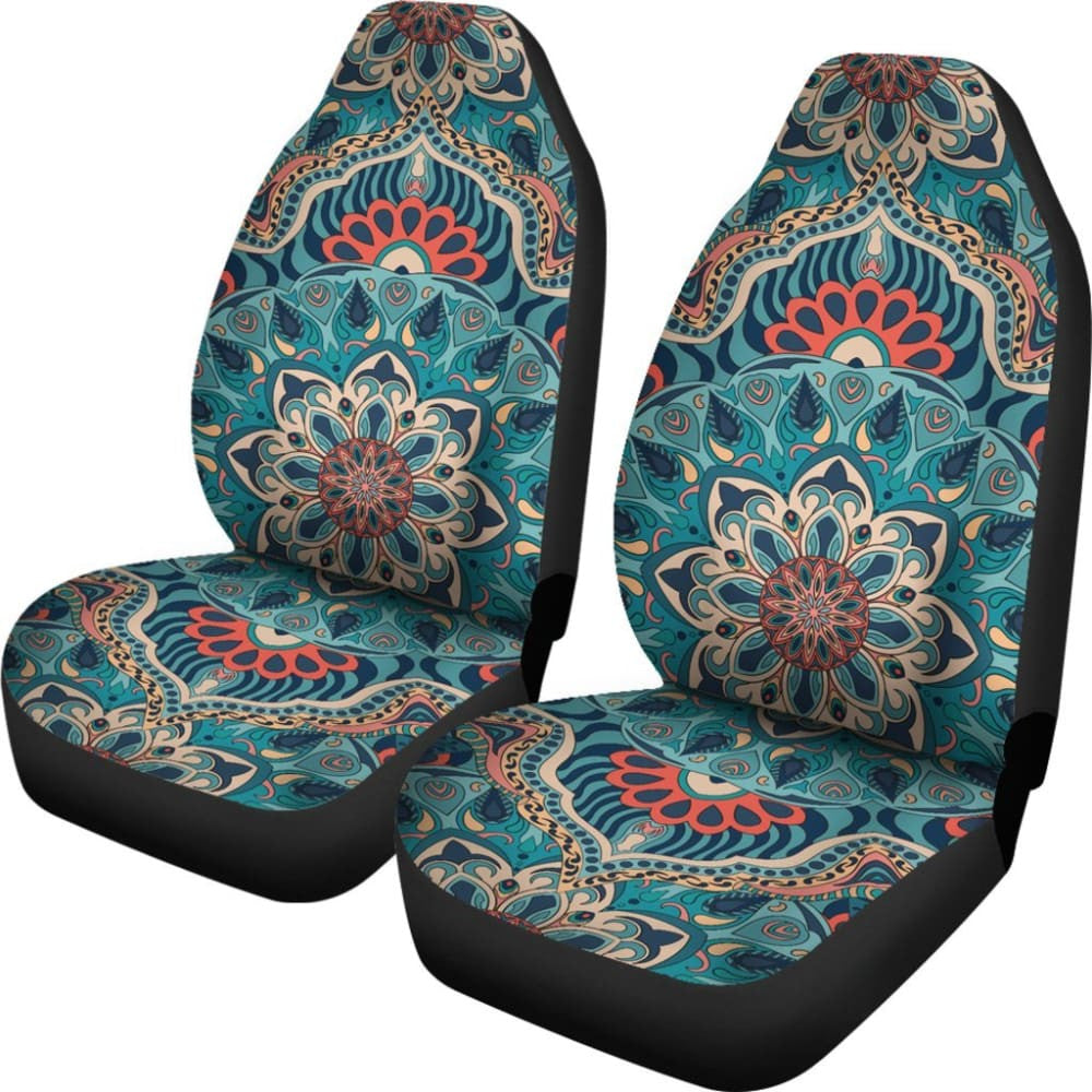 Flourishing Mandala Car Seat Covers