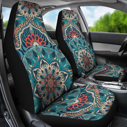 Flourishing Mandala Car Seat Covers