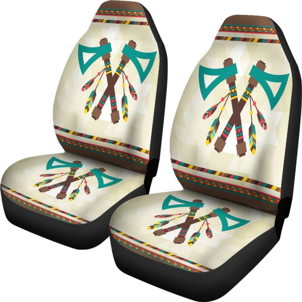Retro Seamless Native Car Seat Cover