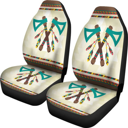 Retro Seamless Native Car Seat Cover