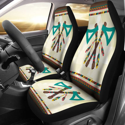 Retro Seamless Native Car Seat Cover
