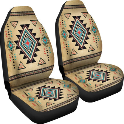 Geometric United Tribal Of Native American Design Car Seat Covers