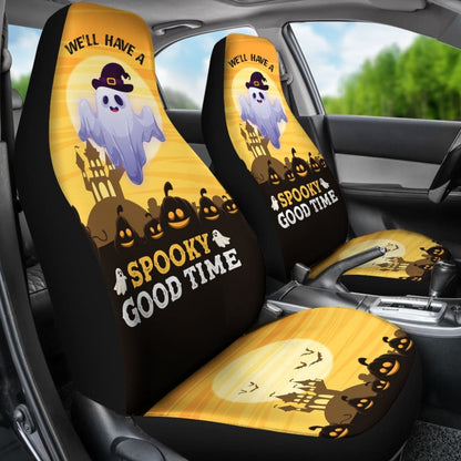 We'll Have A Spooky Good Time For Halloween Car Seat Covers