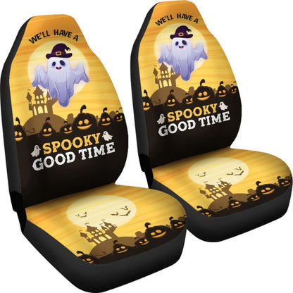 We'll Have A Spooky Good Time For Halloween Car Seat Covers