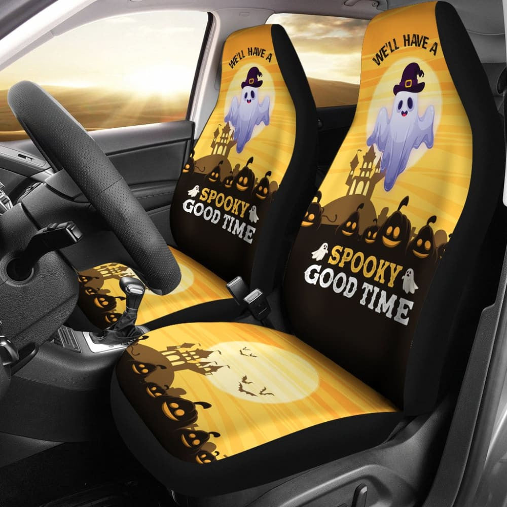 We'll Have A Spooky Good Time For Halloween Car Seat Covers