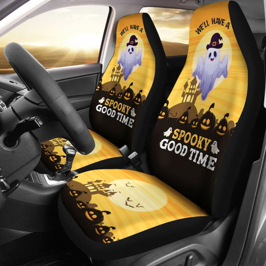 We'll Have A Spooky Good Time For Halloween Car Seat Covers