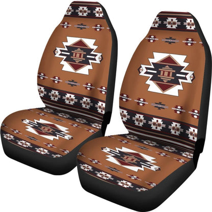 Native Temple Symbol Native American Car Seat Covers