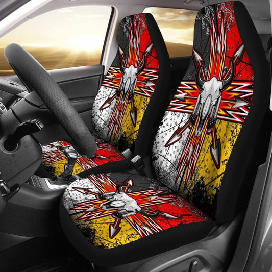 Bison Arrow Native American Car Seat Covers