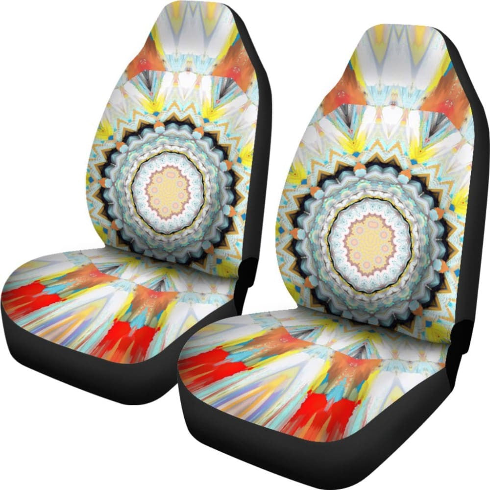Shell Mandala Car Seat Covers