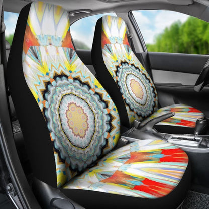 Shell Mandala Car Seat Covers