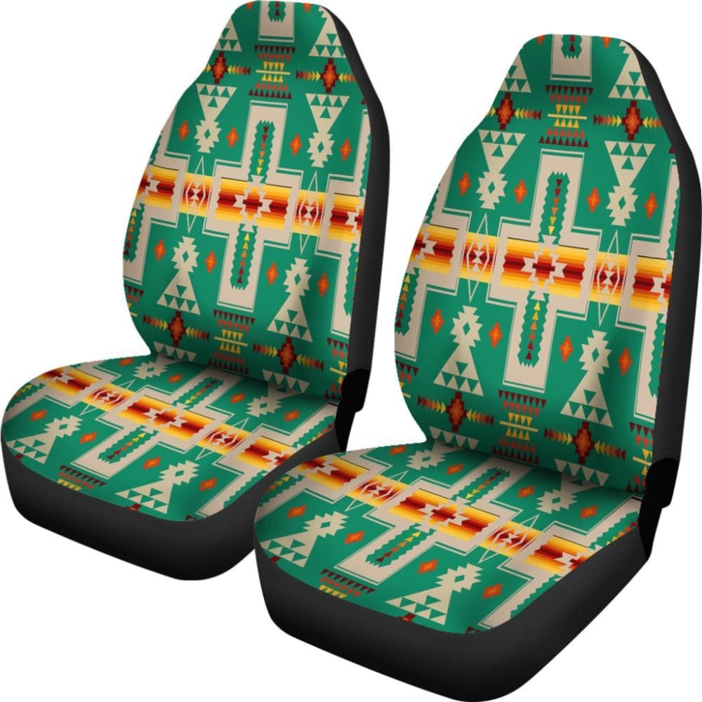 Green Tribe Design Native American Car Seat Covers