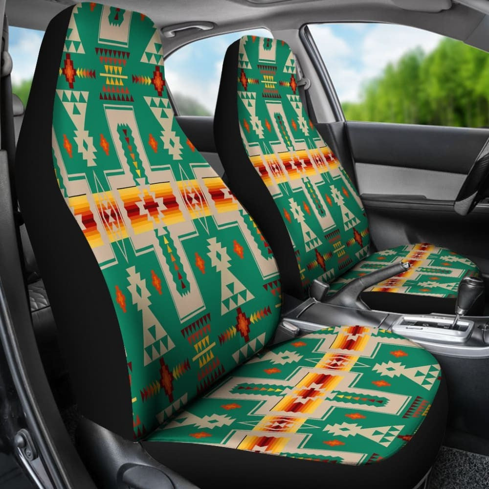 Green Tribe Design Native American Car Seat Covers