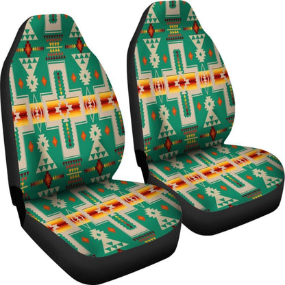 Green Tribe Design Native American Car Seat Covers