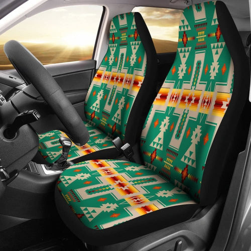 Green Tribe Design Native American Car Seat Covers